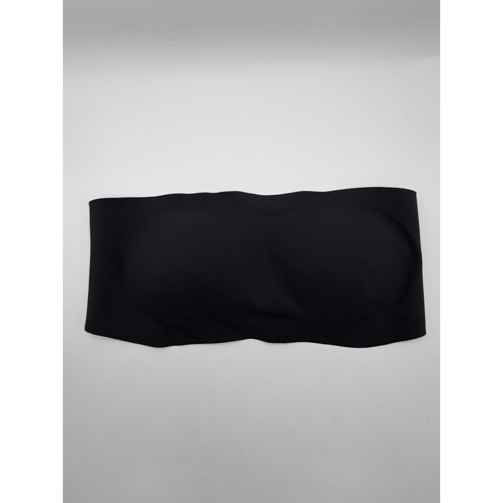 Aerie Bandeau Bra Womens Medium Black Real Free Seamless Padded Wireless